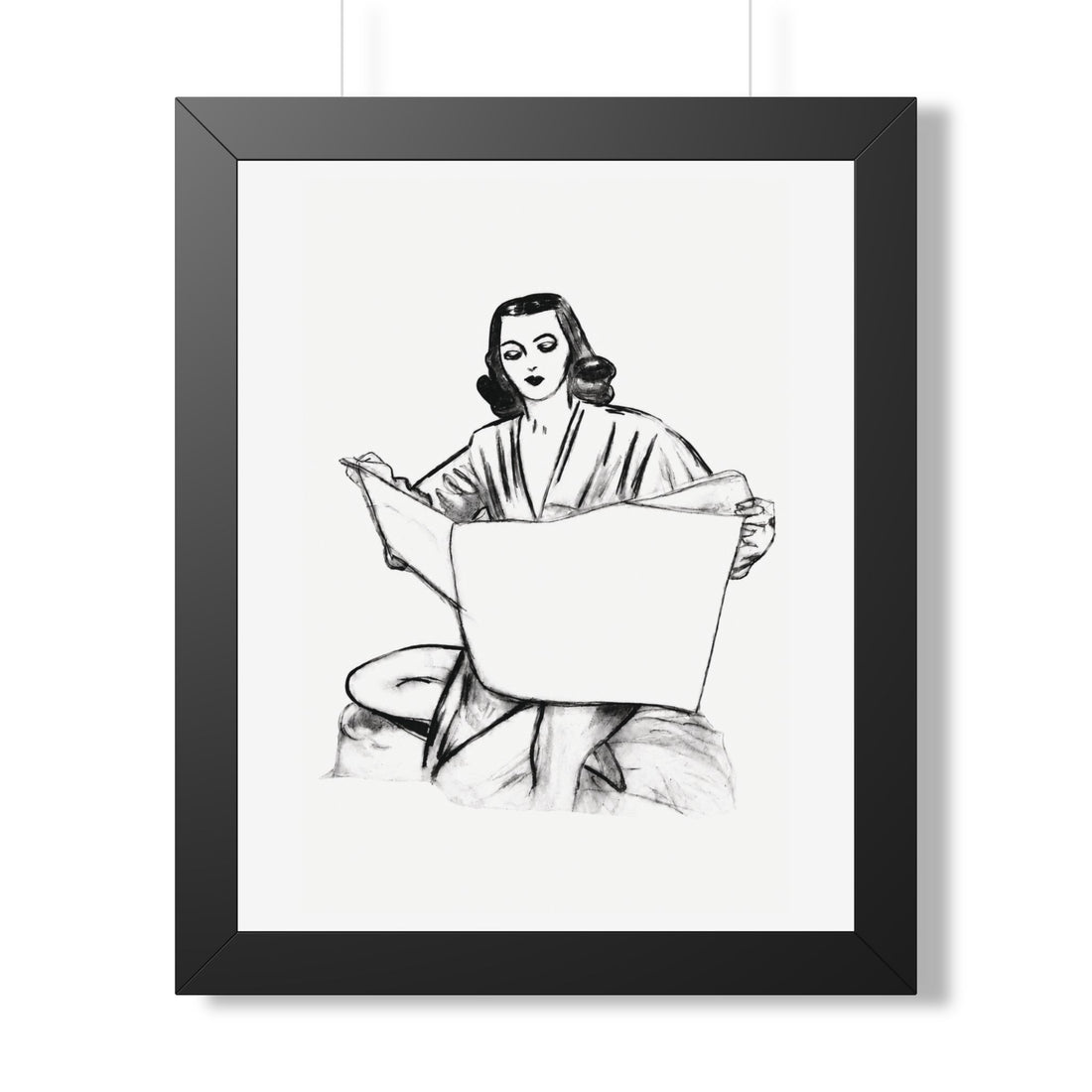 Morning Pages Framed Wall Art