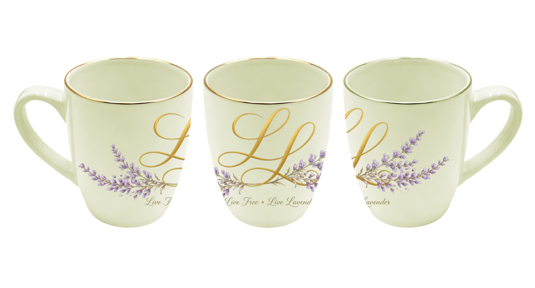 Lavender Louise Coffee Mug