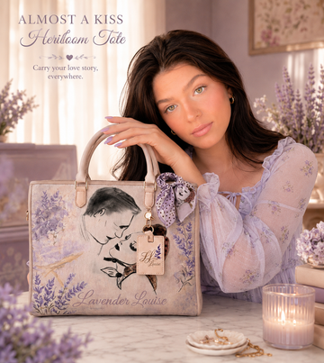 Almost a Kiss Heirloom Tote