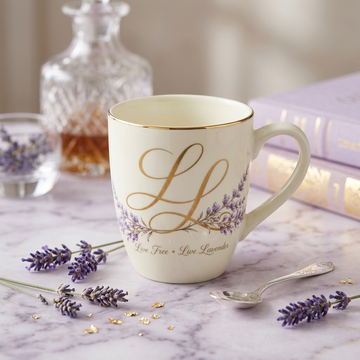 Lavender Louise Coffee Mug