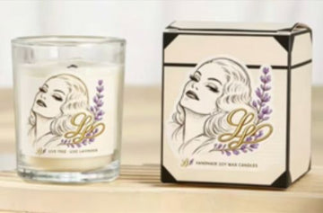 Lavender Siren Heirloom Candle, Lavender scent