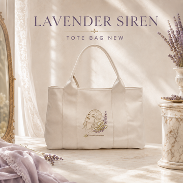 Lavender Siren Tote Bag New