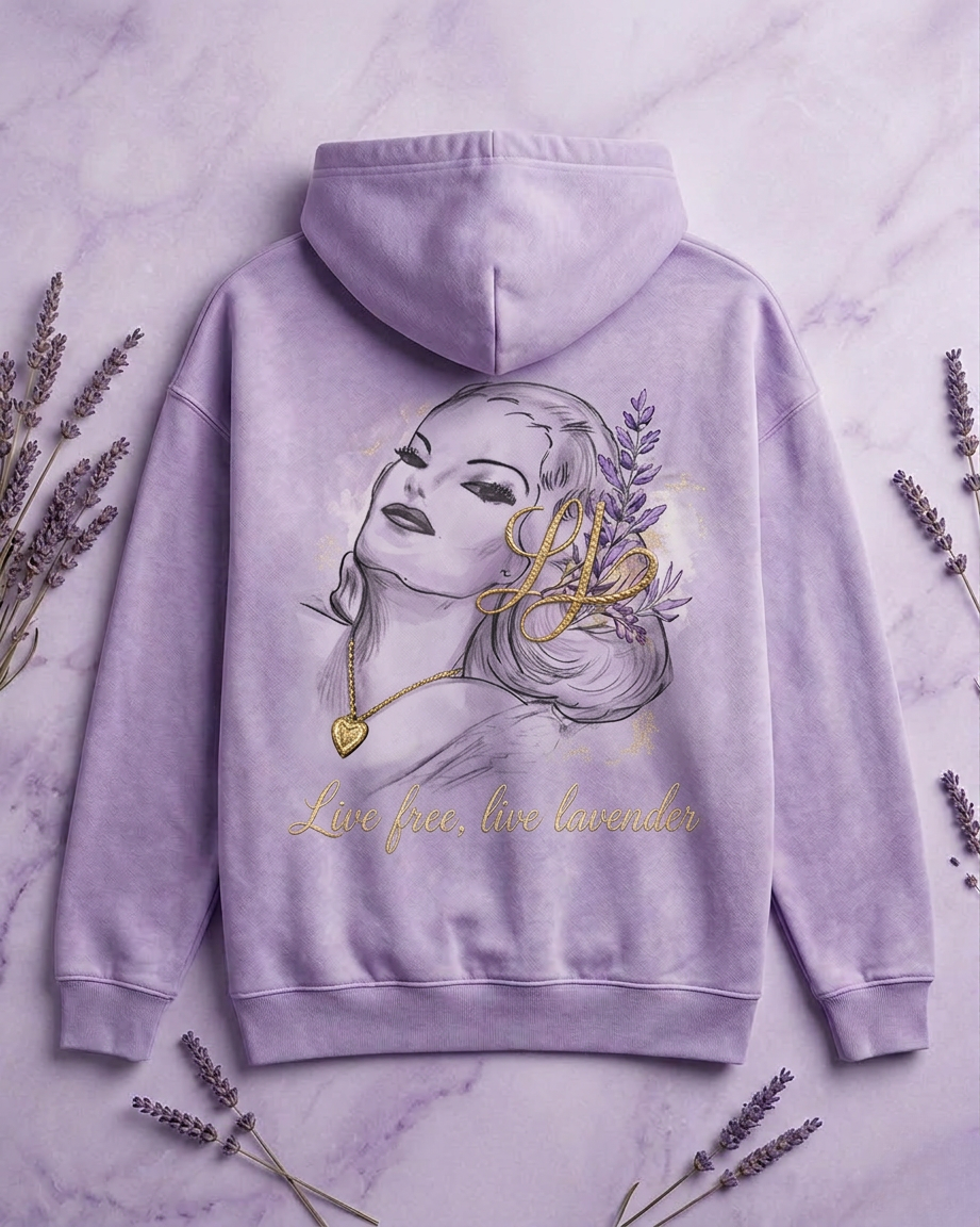 The Lavender Siren Heirloom Hoodie